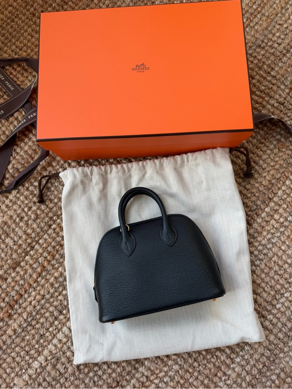 NWB Hermes Mini Bolide 1923 Handbag